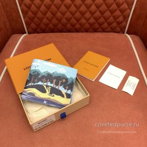 Louis Vuitton Marco Wallet Island Blue M3A085