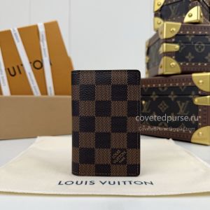 Louis Vuitton Pocket Wallet Monogram Canvas N63145