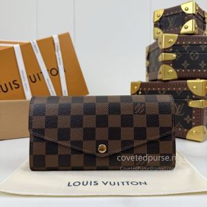 Louis Vuitton Sarah Wallet Monogram Canvas N63209